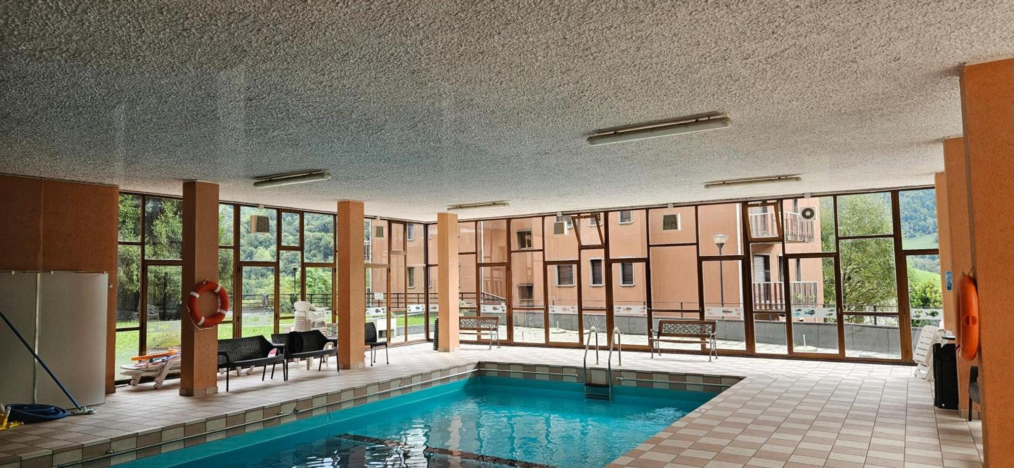 Ferienwohnung Alpine Nest With Swimmingpool Moggio  Exterior foto